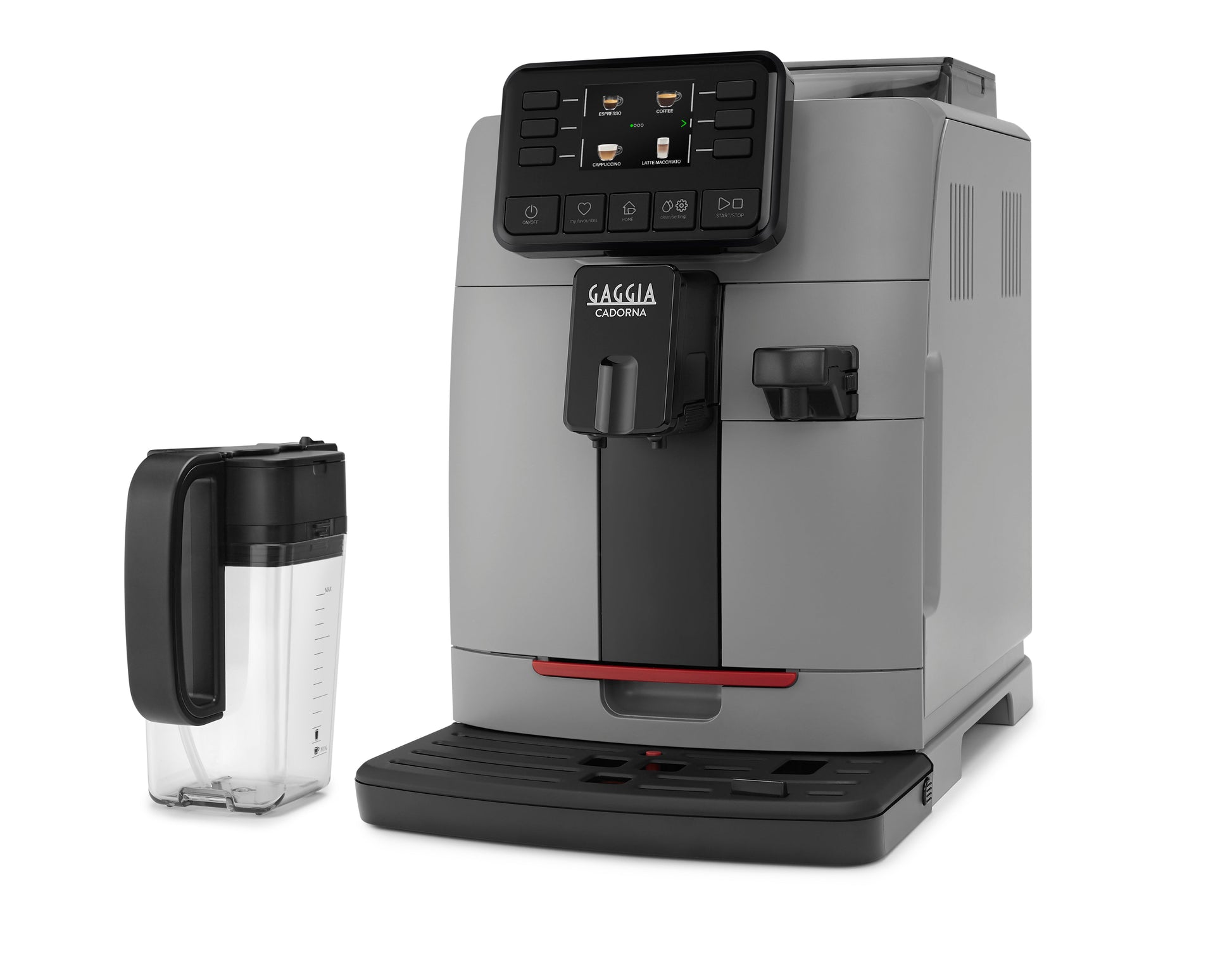 Refurbished Gaggia Cadorna Prestige Over-Ice Automatic Espresso Machine Moonlight Grey