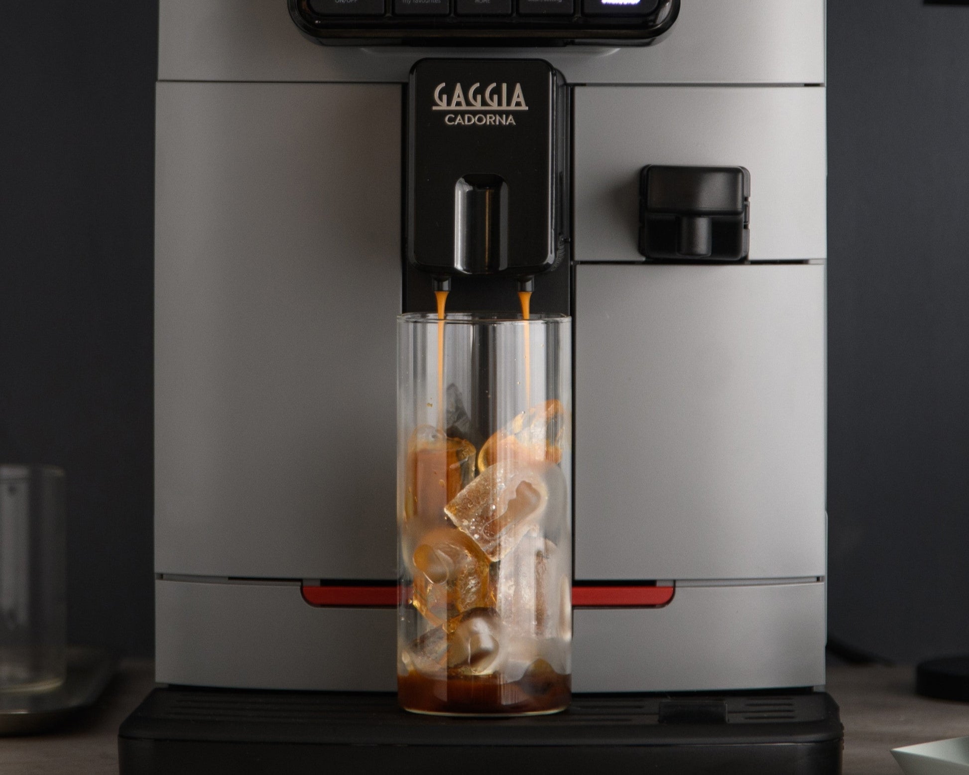 Refurbished Gaggia Cadorna Prestige Over-Ice Automatic Espresso Machine Moonlight Grey