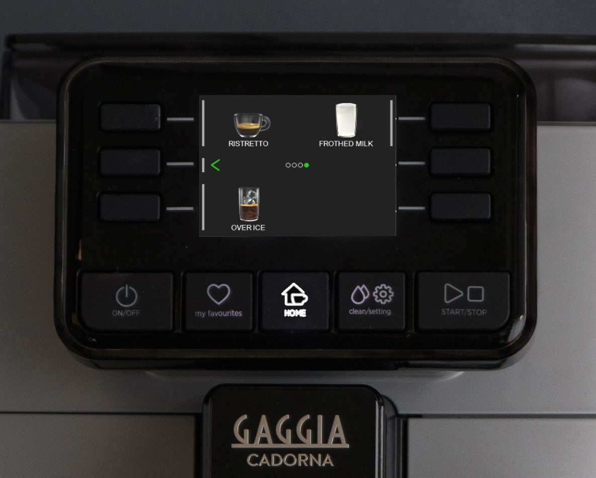 Refurbished Gaggia Cadorna Prestige Over-Ice Automatic Espresso Machine Moonlight Grey