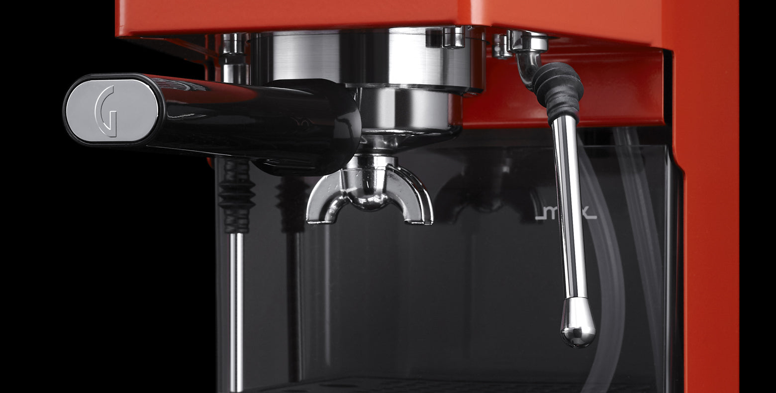 Gaggia Classic Pro Espresso Machine in Lobster Red