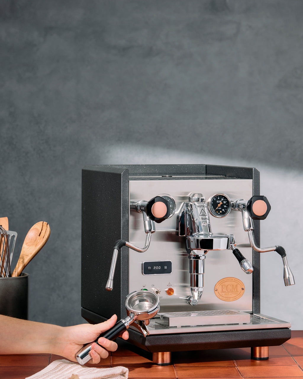 ECM Synchronika Espresso Machine Heritage Line