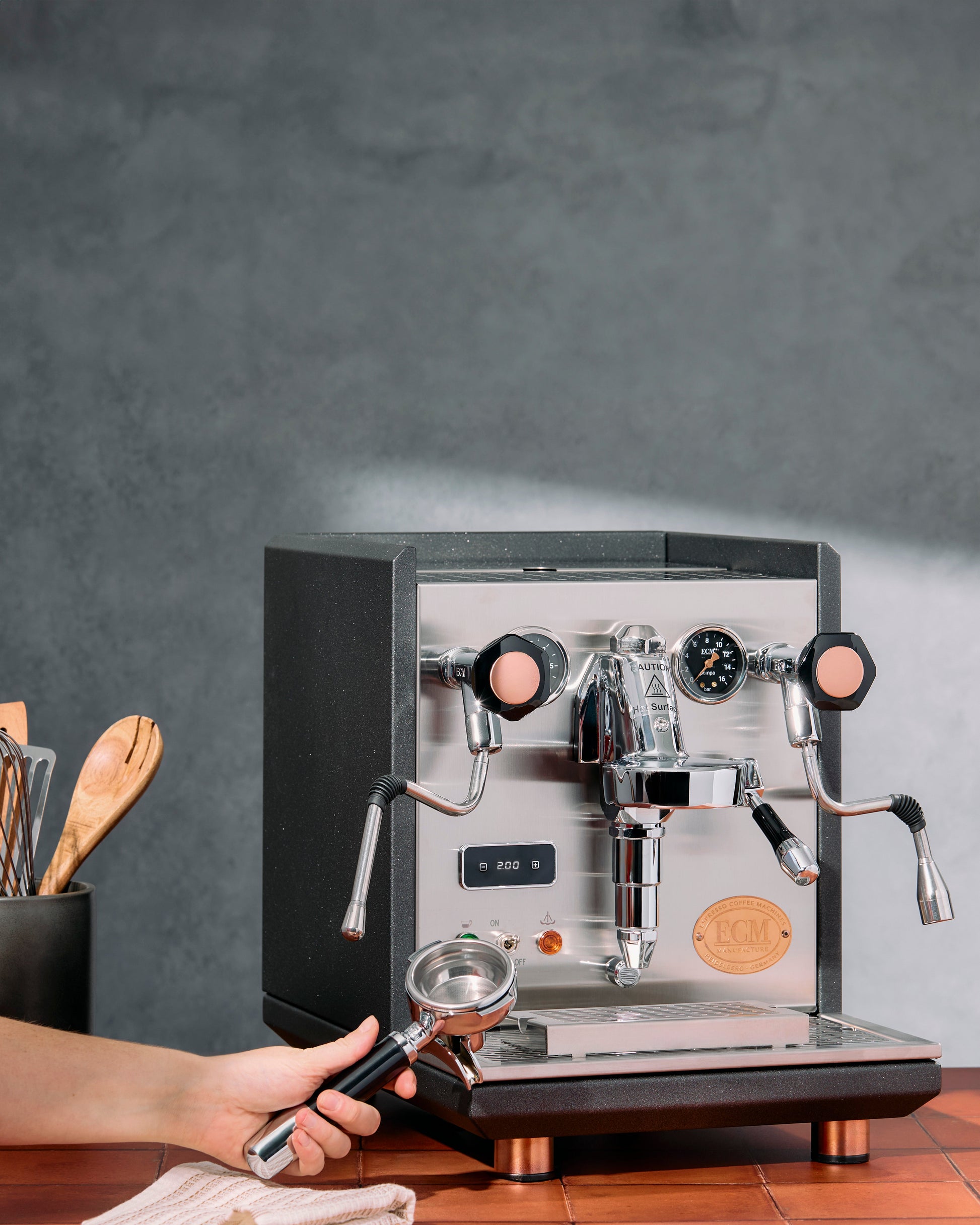 ECM Synchronika Espresso Machine Heritage Line
