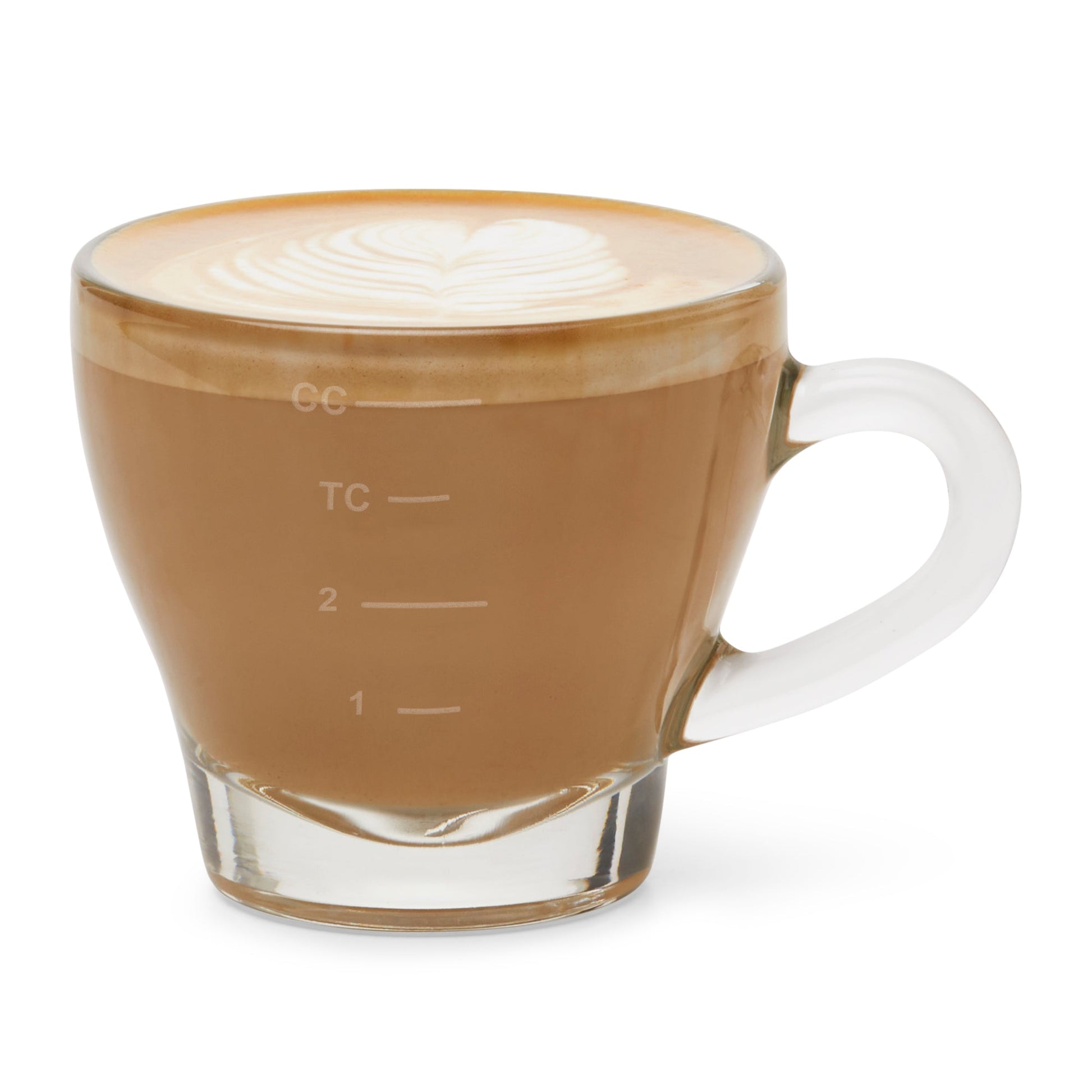 Barista Improving Taste Cappuccino Training Glass