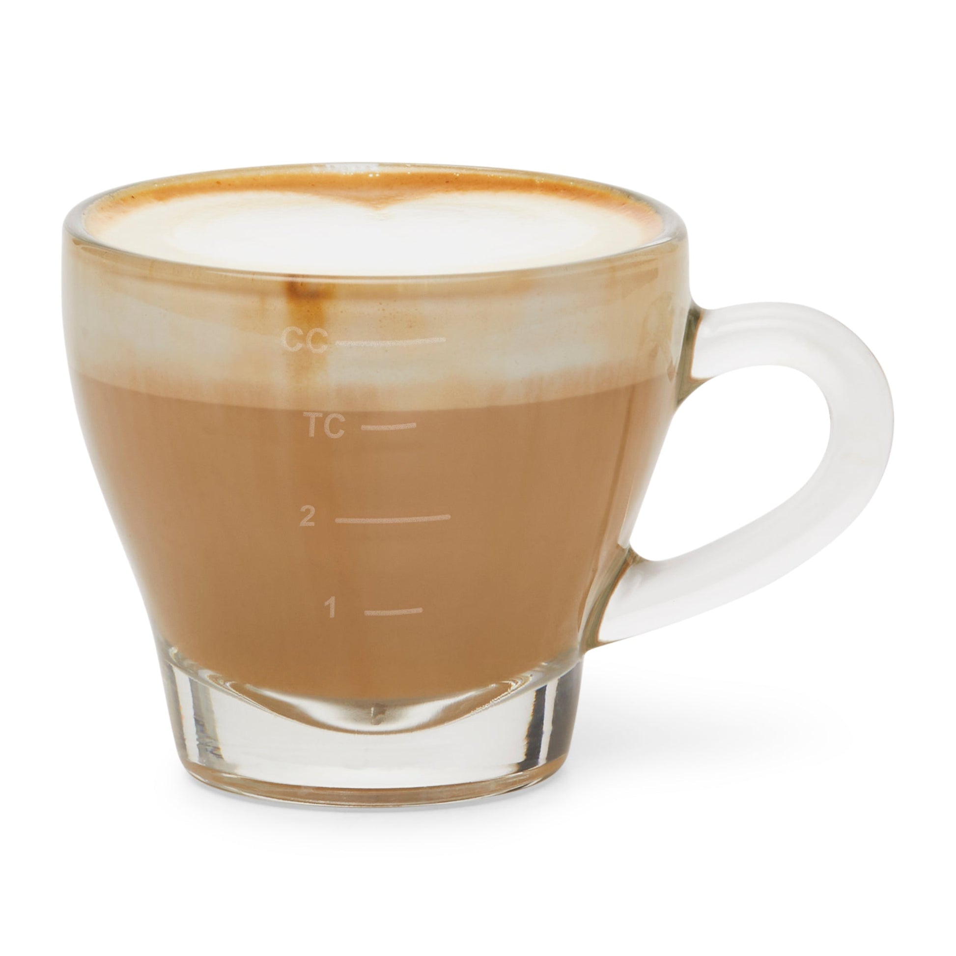 Barista Improving Taste Cappuccino Training Glass