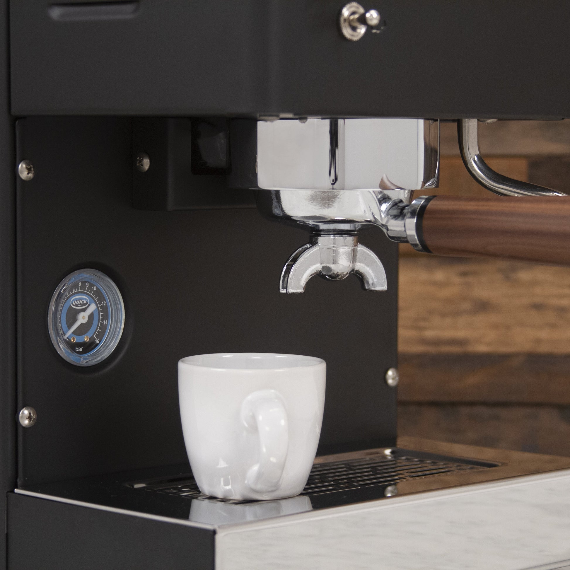 Quick Mill Pippa Semi-Automatic Espresso Machine - Black