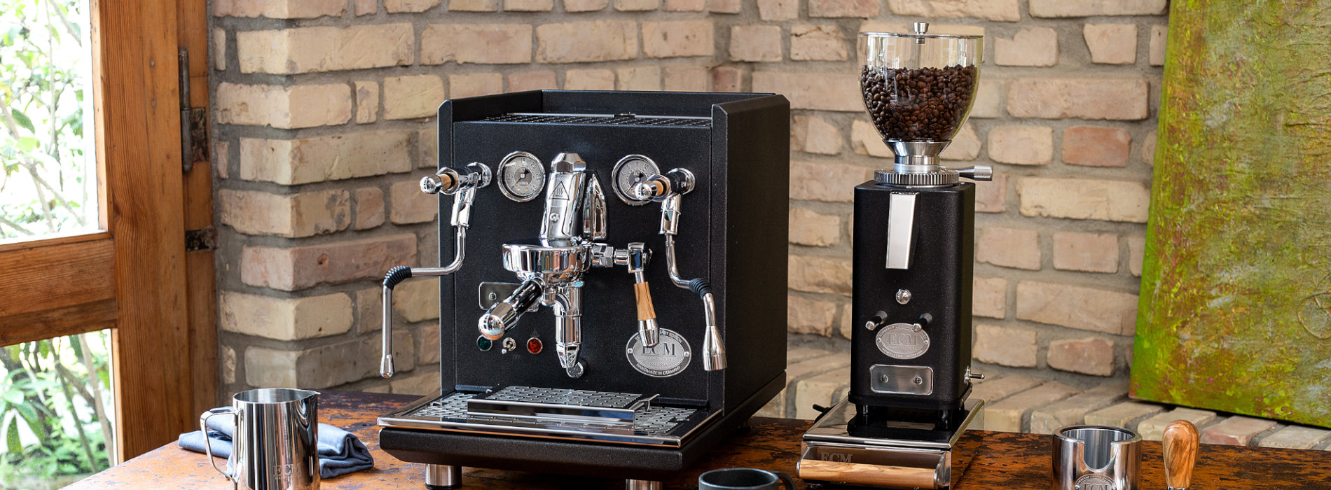 ECM Synchronika 25th Anniversary Edition Dual Boiler Espresso Machine