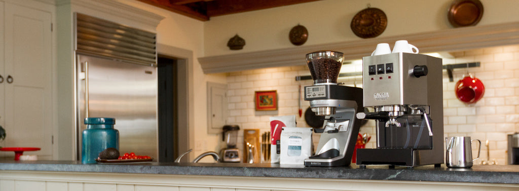 Gaggia Classic Pro Espresso Machine in Lobster Red