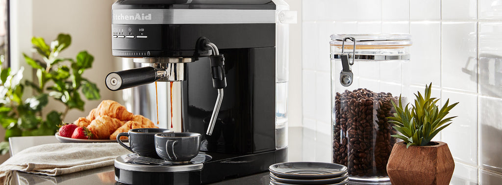 KitchenAid® Semi-Automatic Espresso Machine - Onyx Black
