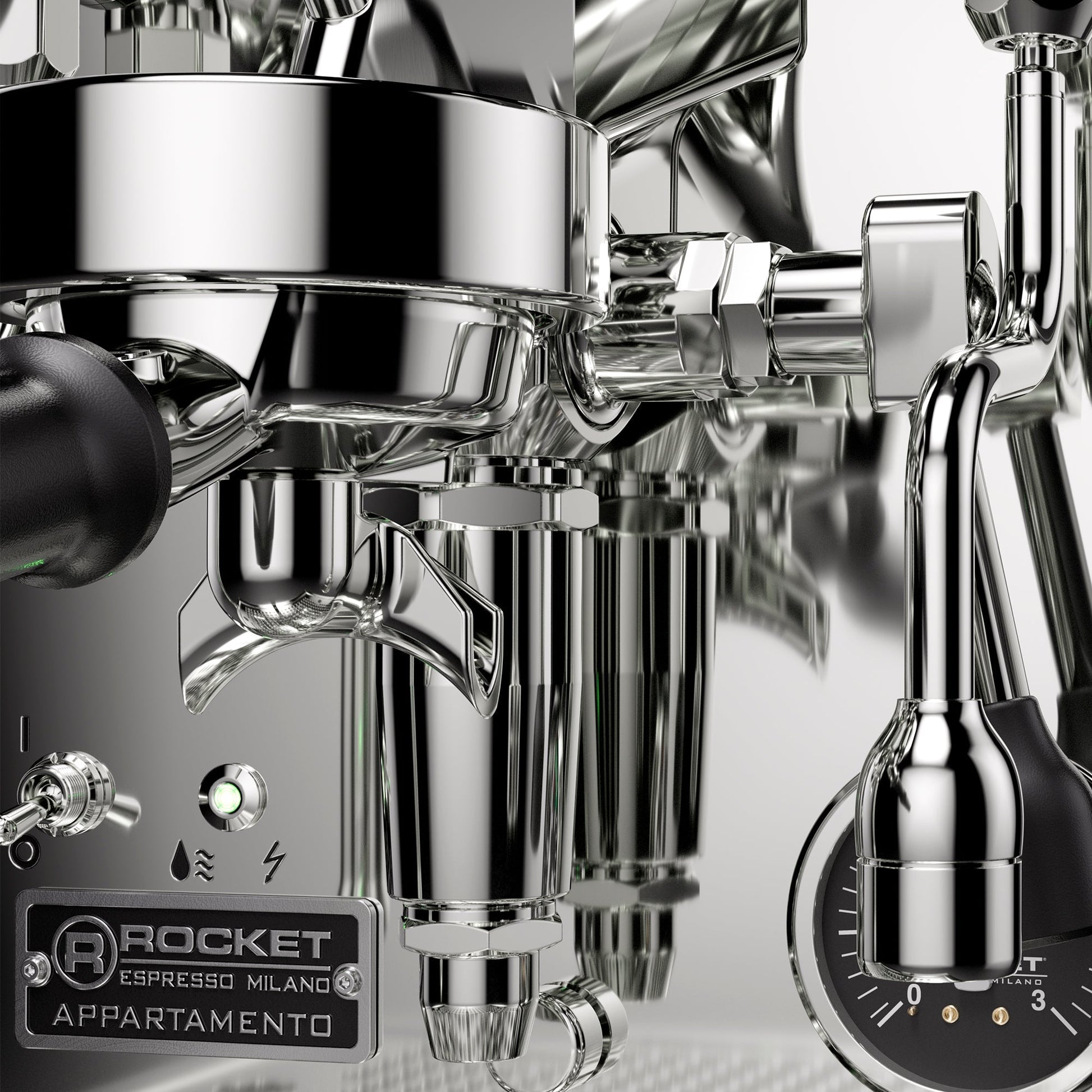 Refurbished Rocket Espresso Appartamento TCA Espresso Machine - White